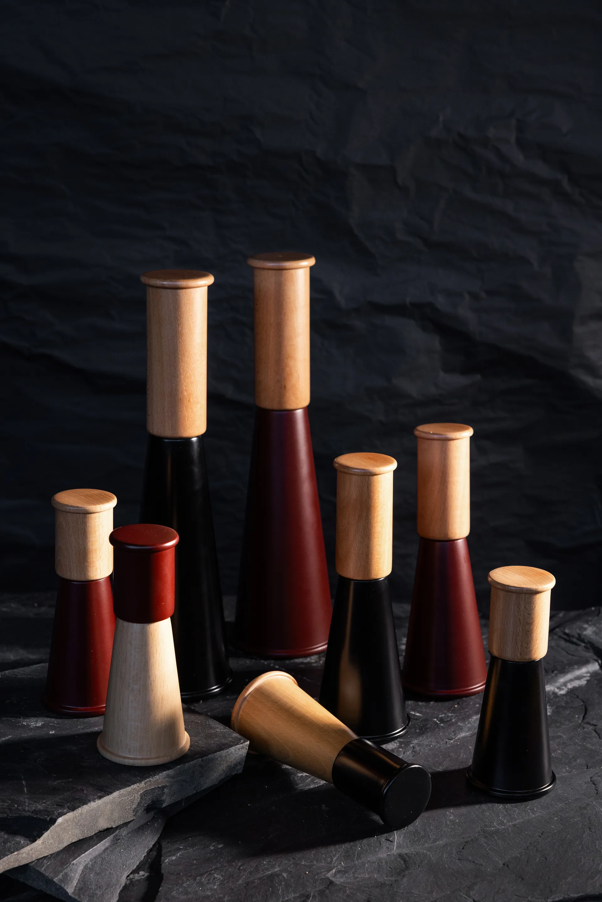 Gurken suola- ja pippurimylly suuri 32 cm, Musta-ruskea Sagaform