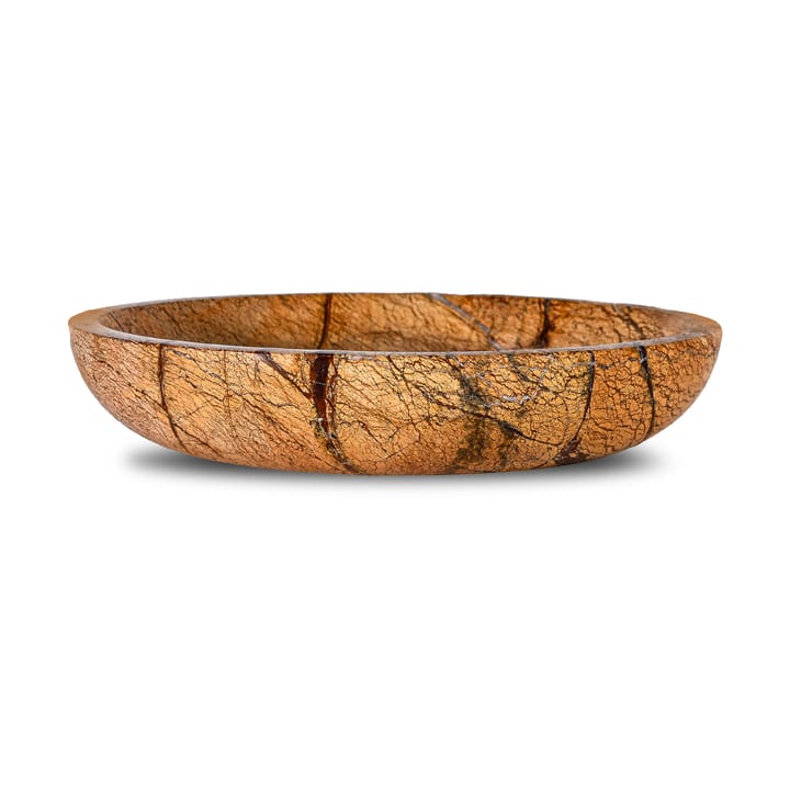Kivi kulho iso Ø28 cm - Ruskea metsämarble - Sagaform
