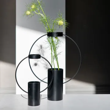 Moon maljakko 30 cm - Musta - Sagaform