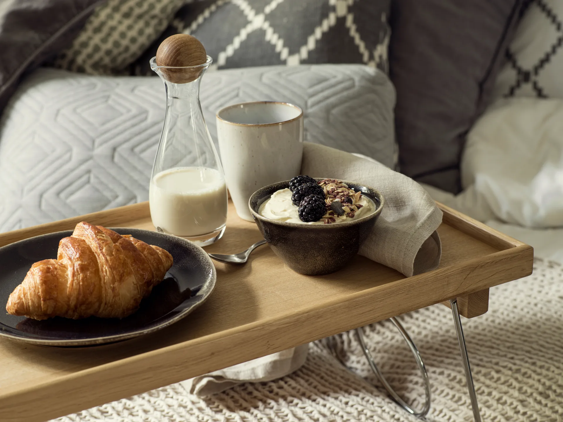 Nature sänkytarjotin, tammi Sagaform