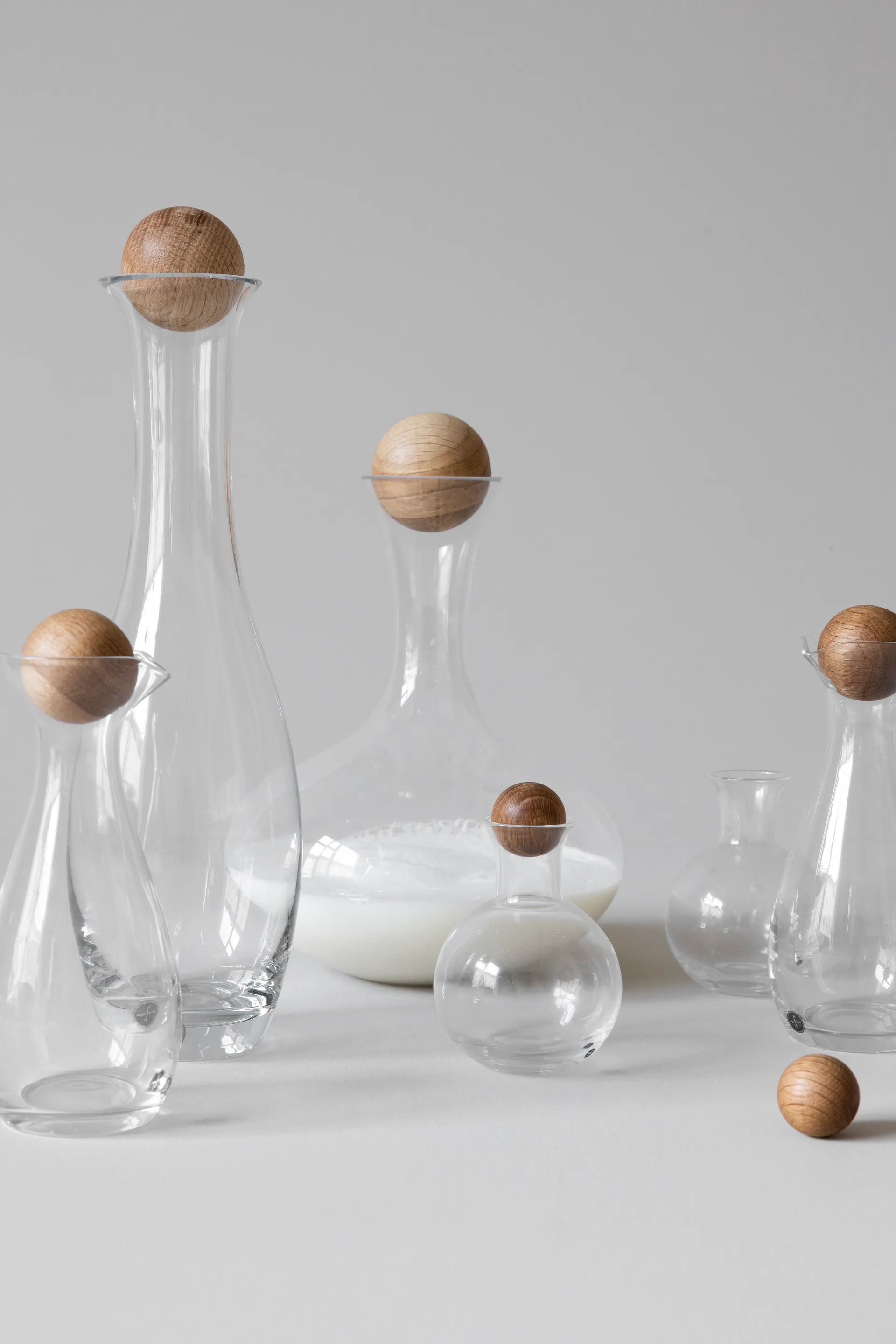 Nature tamminen viini vesikarahvi, 1 l Sagaform