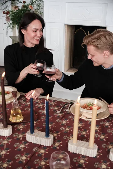 öljy-/viinietikkakarahvi - Kirkas-tummanpunainen, 25 cl - Sagaform