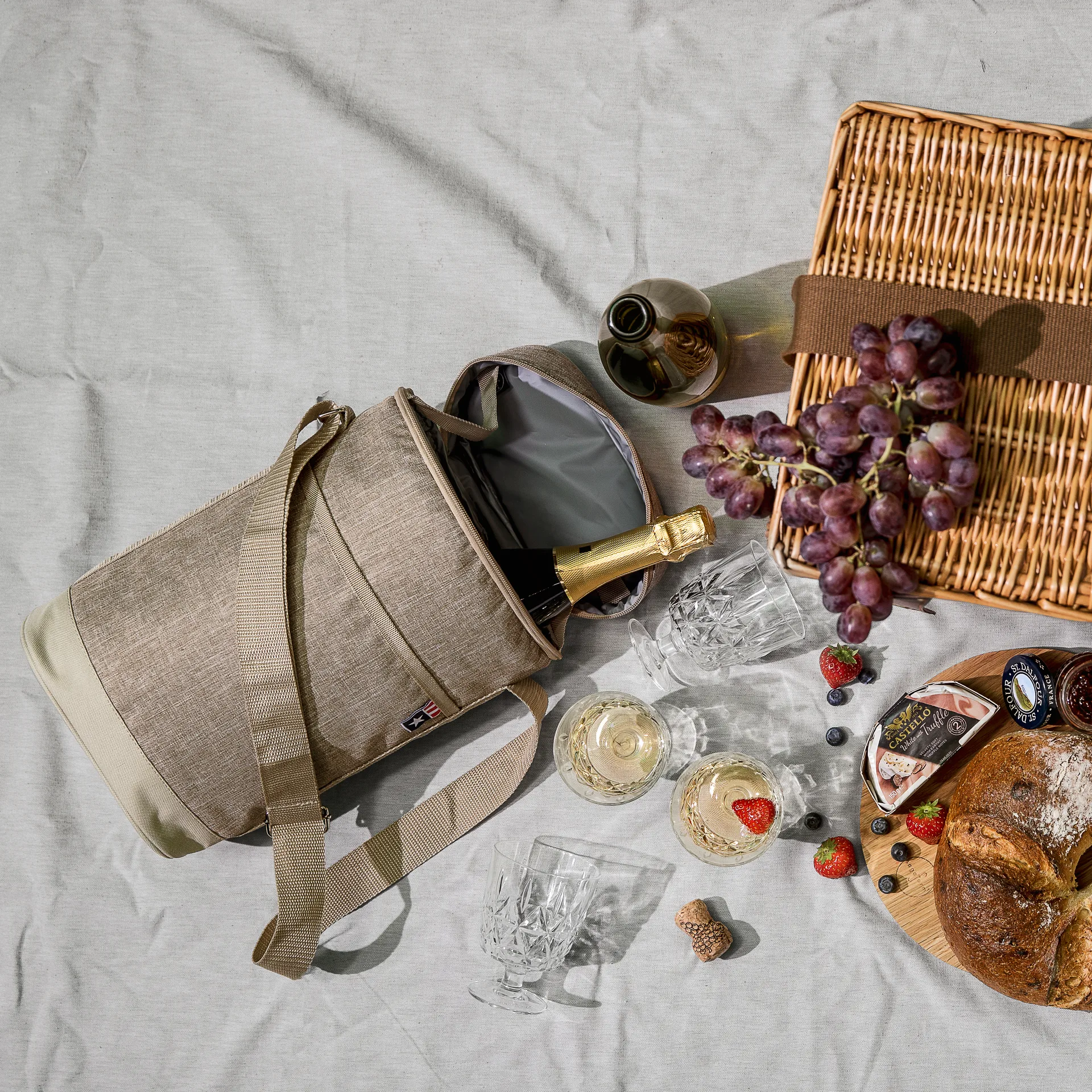 Picknick Juni lasi 4-pakkaus, 30 cl Sagaform