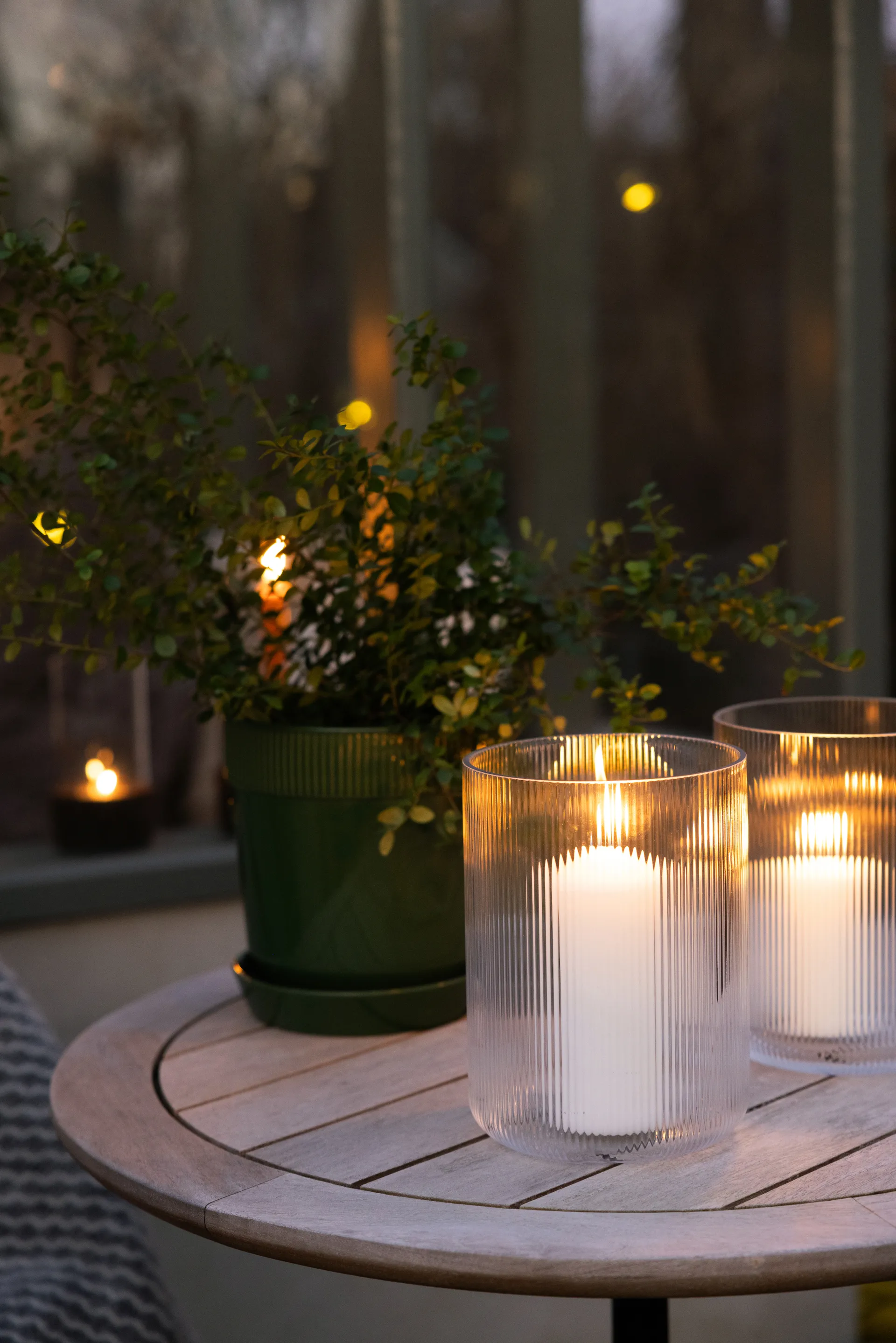 Sagaform Blanka maljakko/viilennin Ø15x20 cm, Selkeä Sagaform