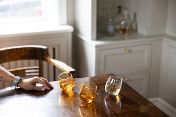Sagaform lasit pyöristetyllä pohjalla 30 cl 6-pack. - Amber - Sagaform