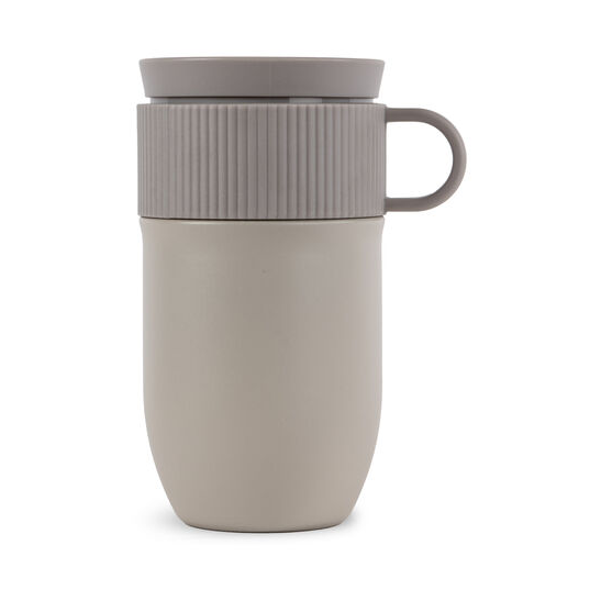 Sagaform Ted automuki termosmuki 28 cm Beige | Skandinaavinen Sisustus | Termosmukit | Beige