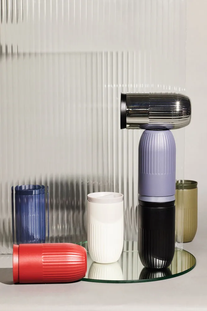 Tova automuki termosmuki 32 cl, Harmaa Sagaform