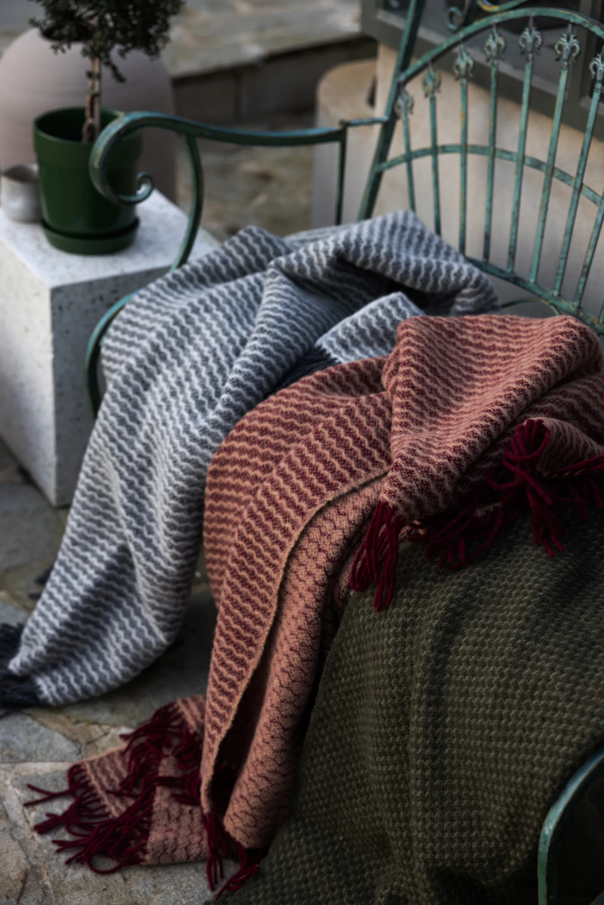 Ulli viltti 130x170 cm, Vihreä Sagaform