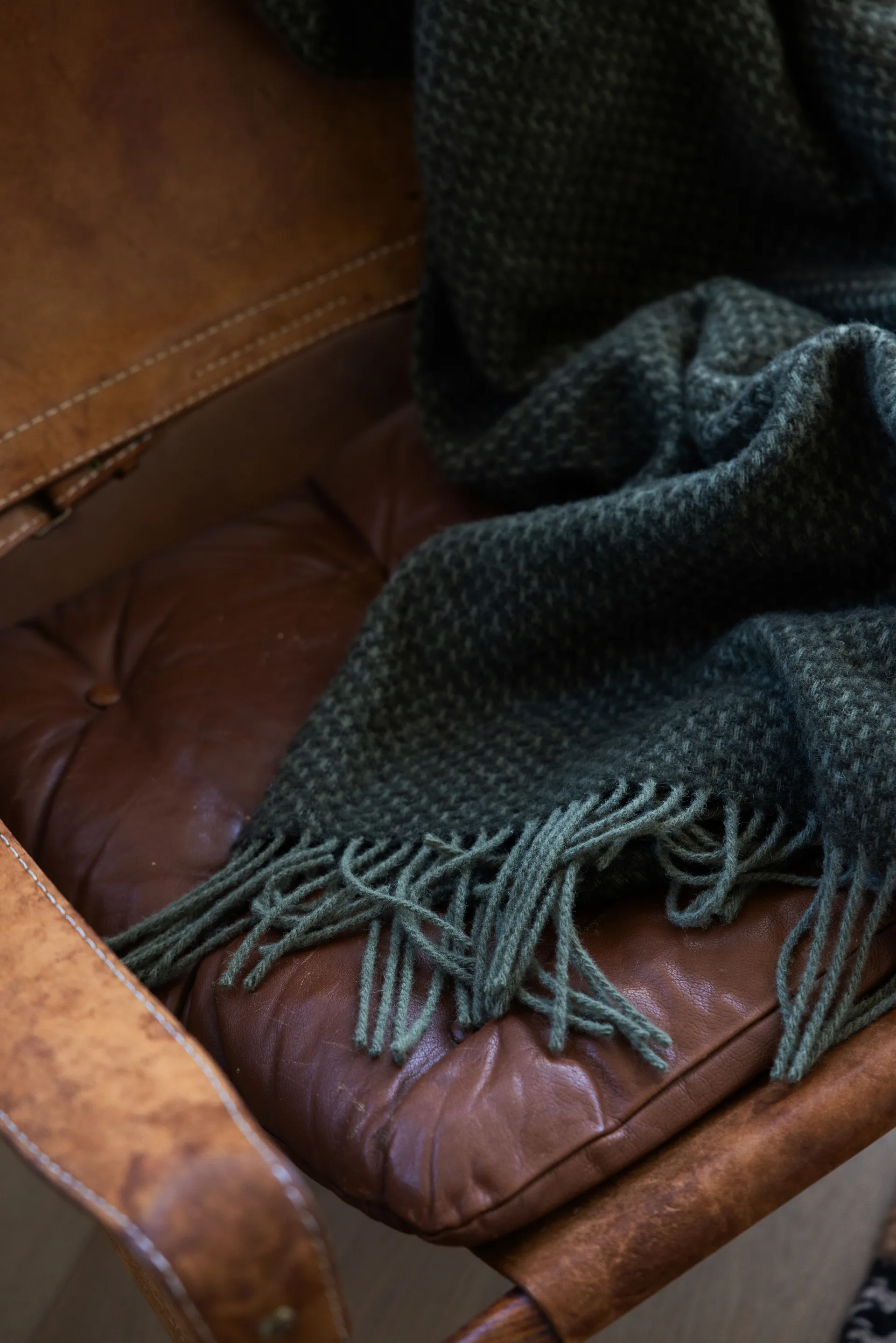 Ulli viltti 130x170 cm, Vihreä Sagaform