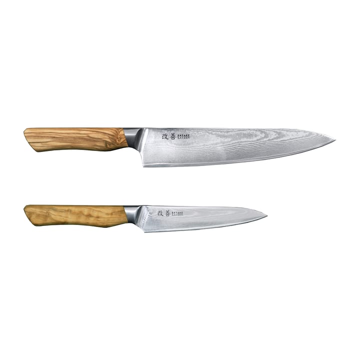 Kaizen veitsisetti Gyoto 18 cm & Petty 12 cm - 2 osaa - Satake