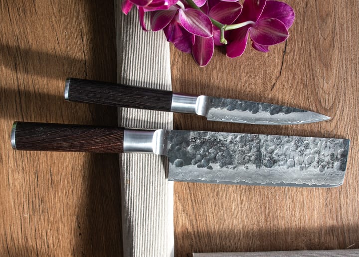 Kuro Nakiri 18 cm ja Petty 11 cm - 2 osaa - Satake