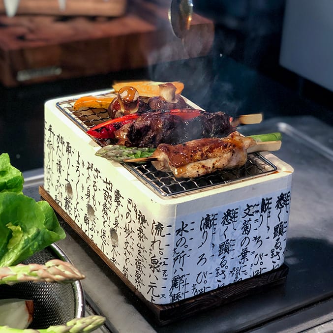 Satake Hibachi pöytägrilli, Suorakulmainen  Satake