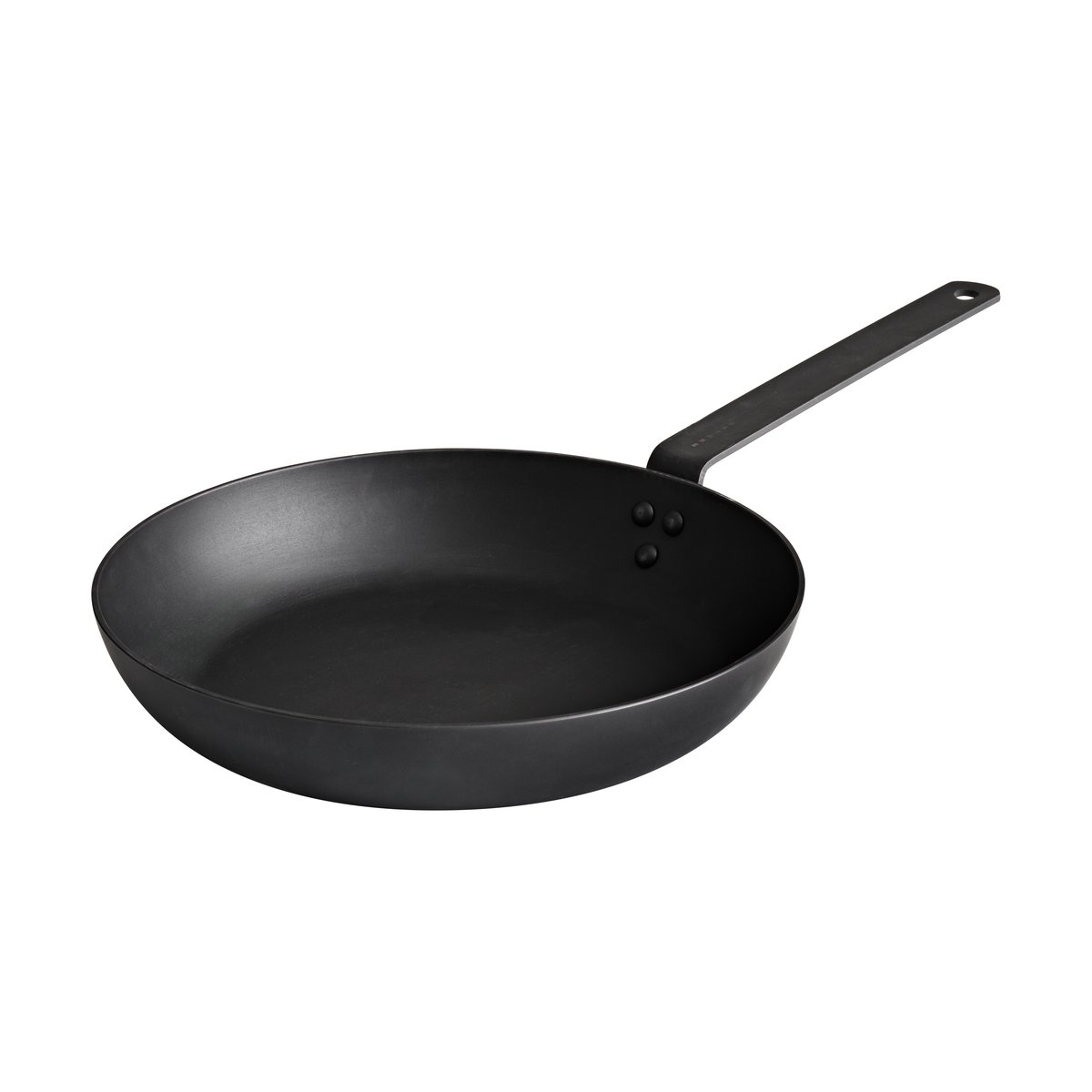 Satake-hiiliteräspaistinpannu 3 mm 28 cm | Skandinaavinen Sisustus | Paistinpannut | Musta