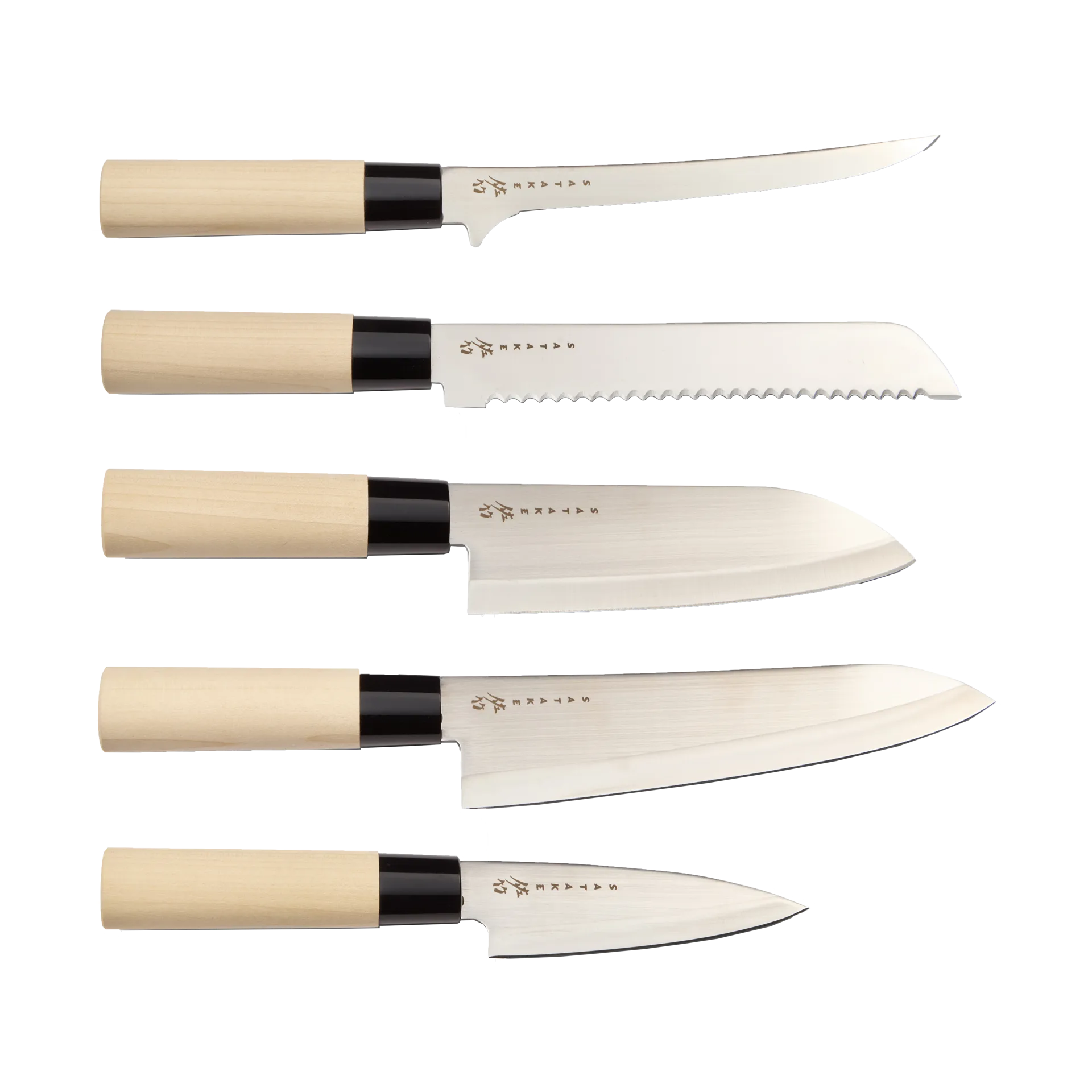 Satake Houcho Balsaboksi, 5 osaa Satake