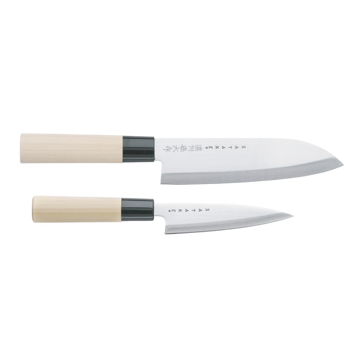 Satake Houcho -veitsisetti petty & santoku - 2 osaa - Satake