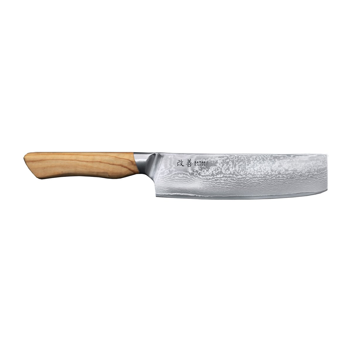 Satake Kaizen Nakiri -vihannesveitsi 16 cm | Skandinaavinen Sisustus | Vihannesveitset | Hopeanvärinen