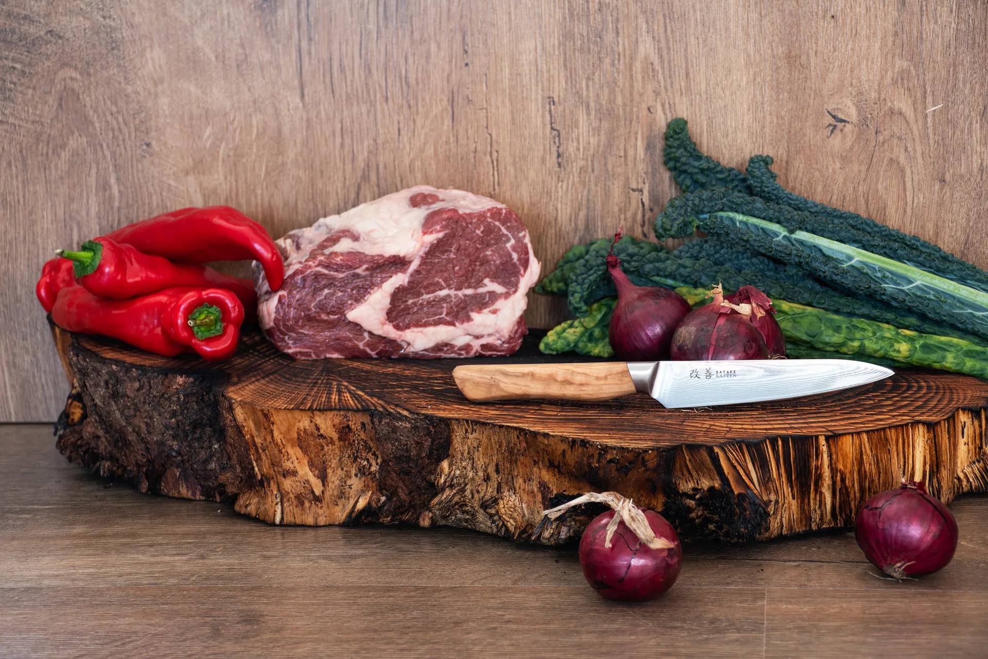 Satake Kaizen Petty -kuorimaveitsi, 12 cm Satake