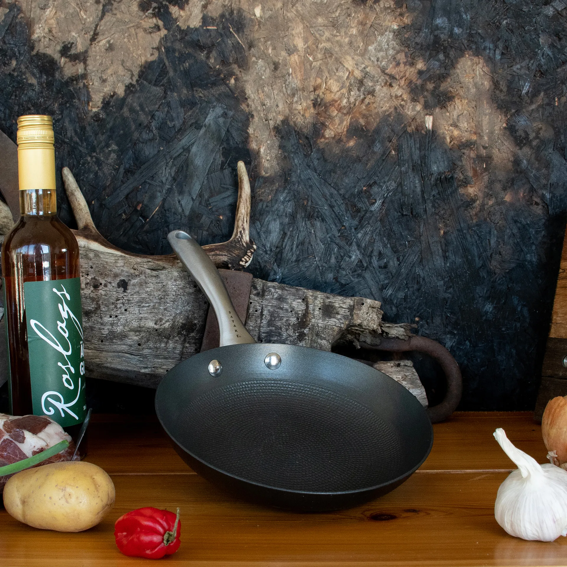 Satake paistinpannu, kevyt valurauta non stick, 20 cm Satake