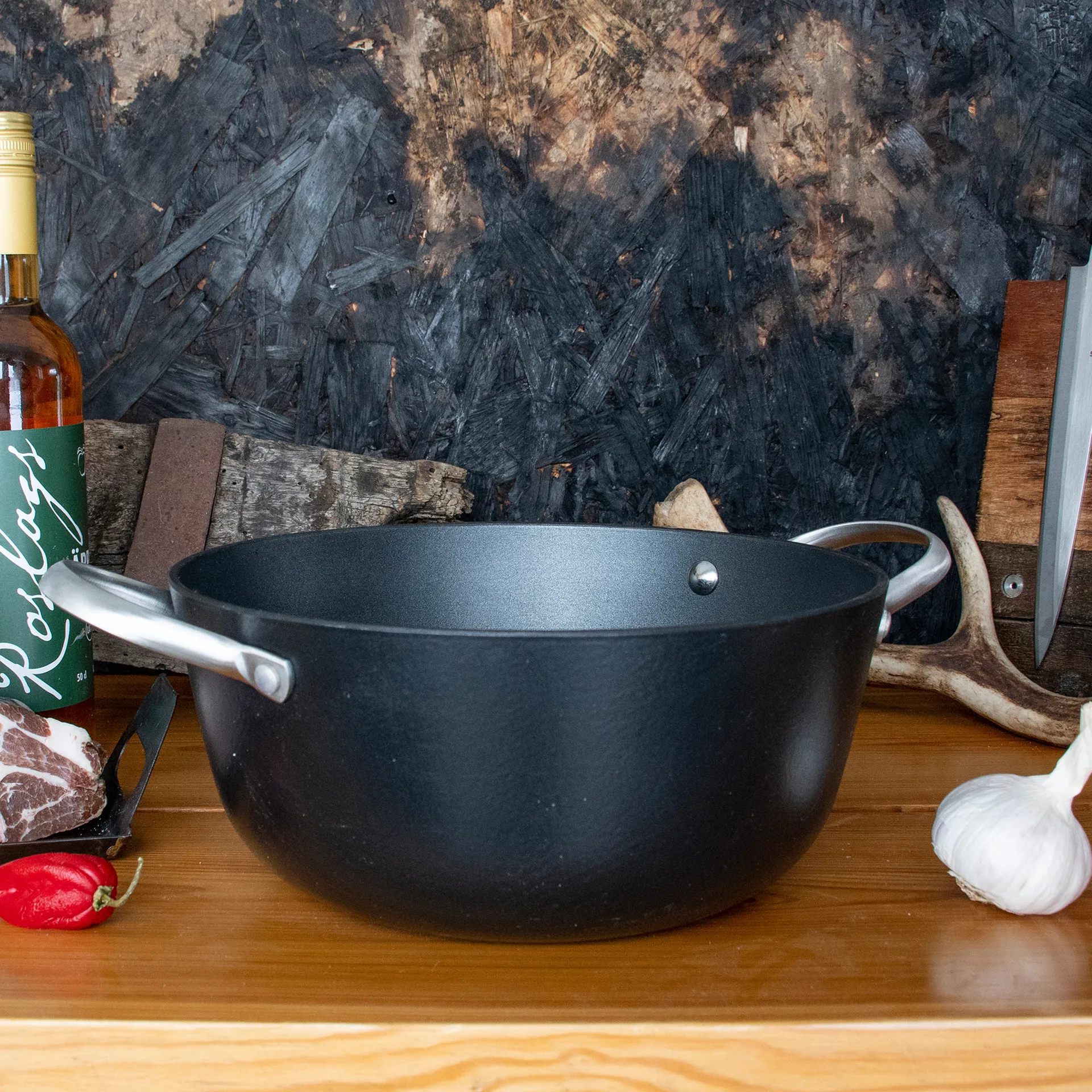 Satake sauteuse-kattila lasikannella 2 osaa, 4 l Satake