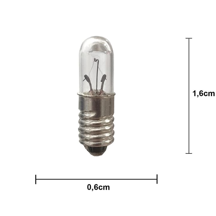 Lit valonlähde E5 varalamppu 12V 0,6W, Kirkas Scandi Essentials