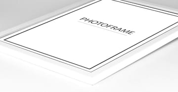 Skälby kehys valkoinen - 30x40 cm - Scandi Essentials