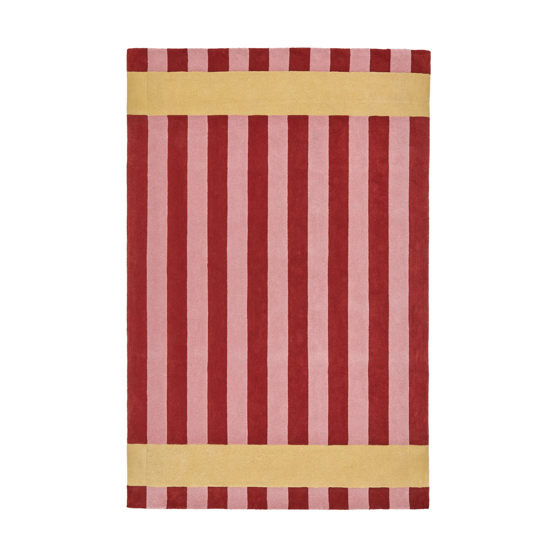 Aisles villamatto, Punainen, 200x300 cm Scandi Living