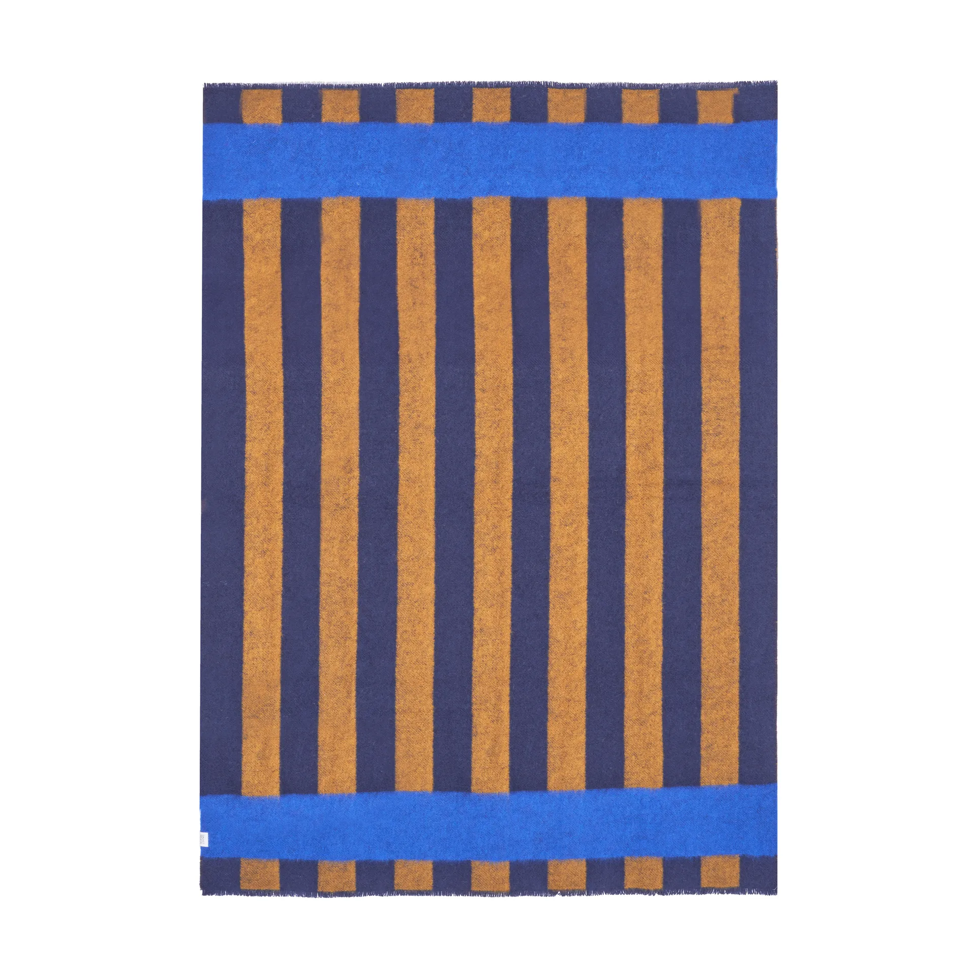 Aislesin villahuopa 130x180 cm, Sininen Scandi Living