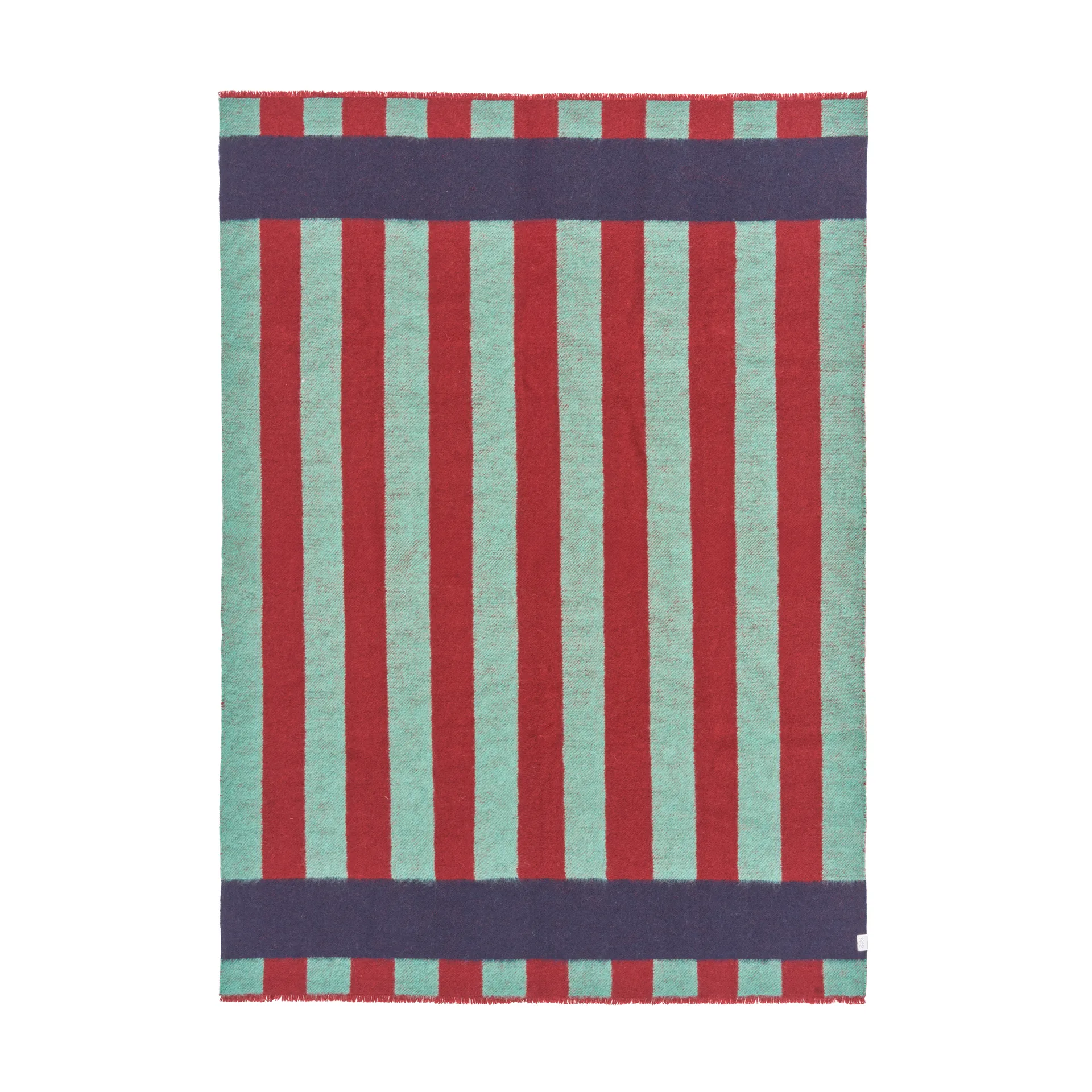 Aislesin villahuopa 130x180 cm, Vihreä Scandi Living