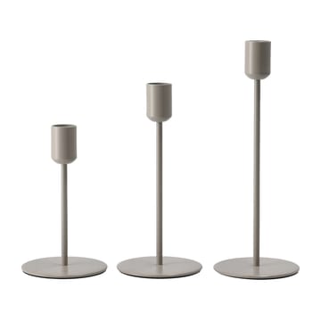 Arctic kynttilänjalka 14 cm - Greige - Scandi Living