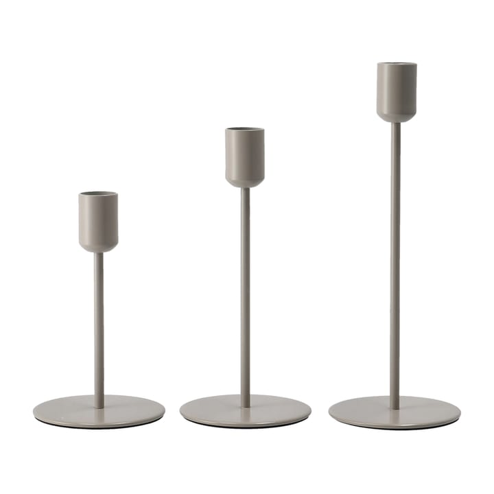 Arctic kynttilänjalka 14 cm, Greige Scandi Living