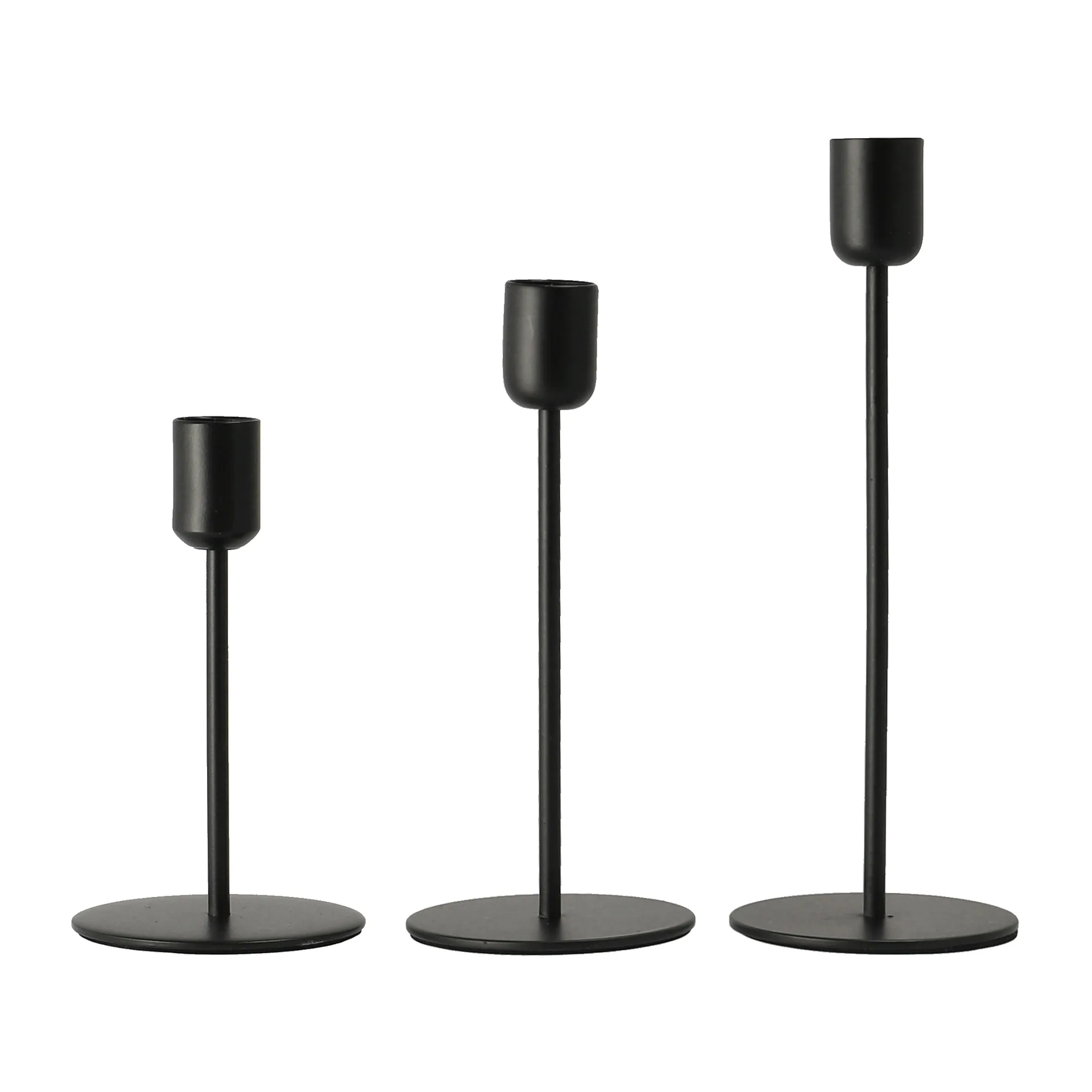 Arctic kynttilänjalka 14 cm, Musta Scandi Living