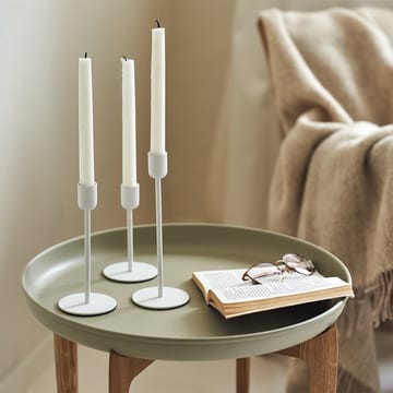 Arctic kynttilänjalka 14 cm - Valkoinen - Scandi Living