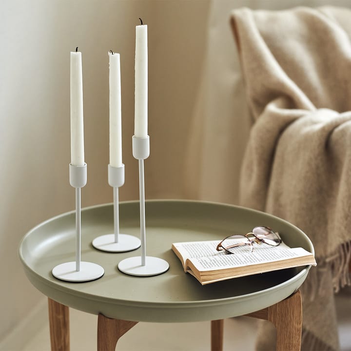 Arctic kynttilänjalka 14 cm, Valkoinen Scandi Living