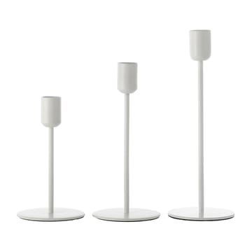 Arctic kynttilänjalka 14 cm - Valkoinen - Scandi Living