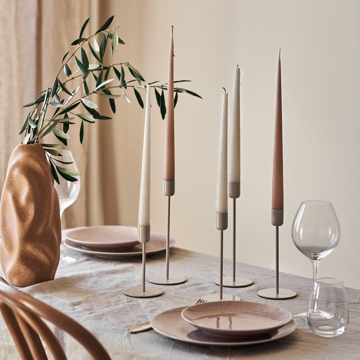 Arctic kynttilänjalka 18 cm - Beige - Scandi Living