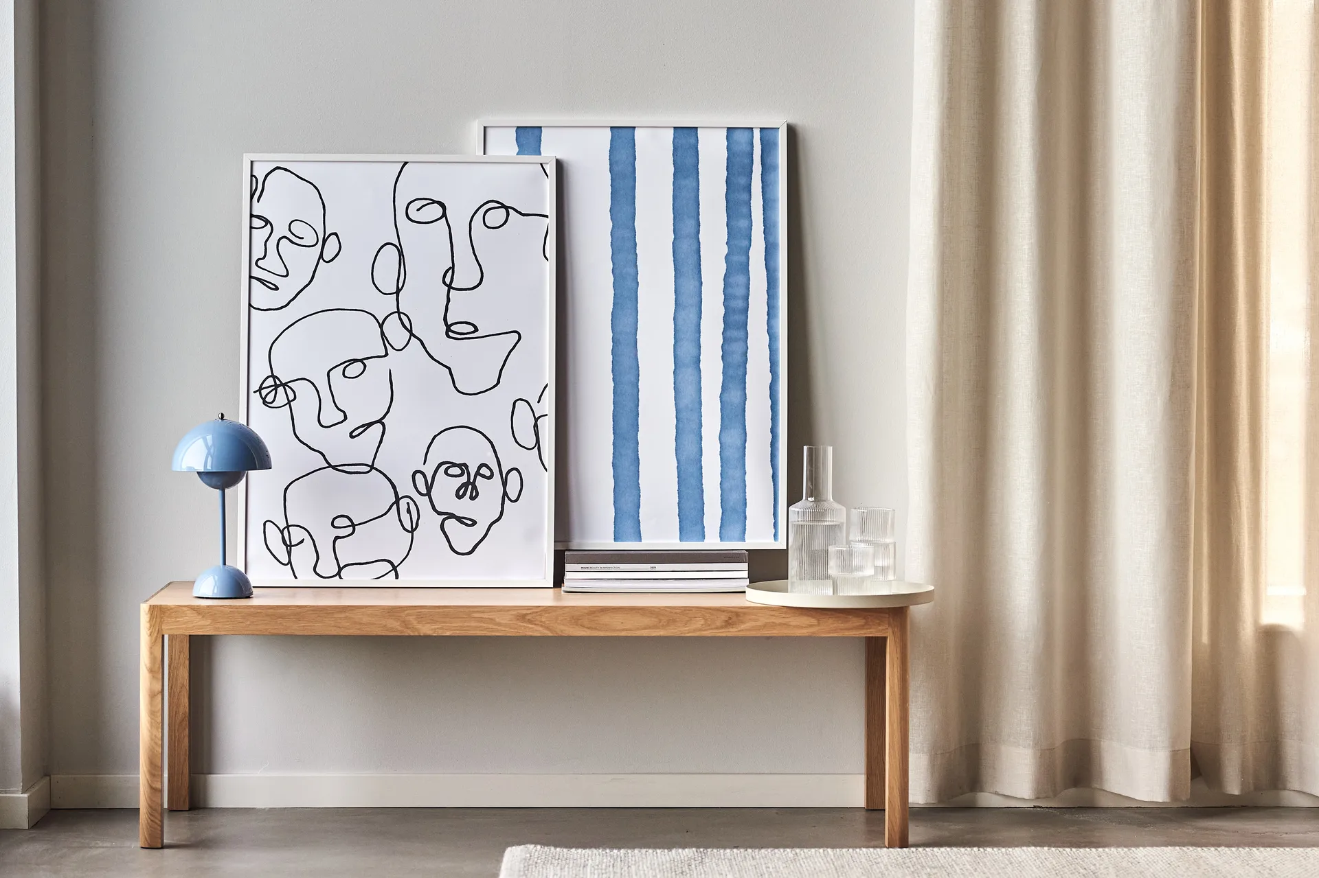 Audience juliste musta, 50x70 cm Scandi Living