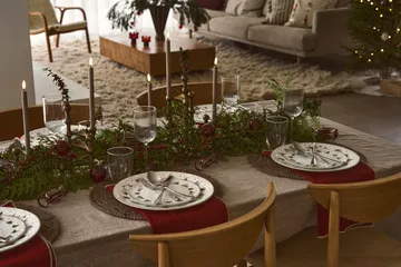 Bonbons joulukuusenkoriste 6-pakkaus - Punainen - Scandi Living