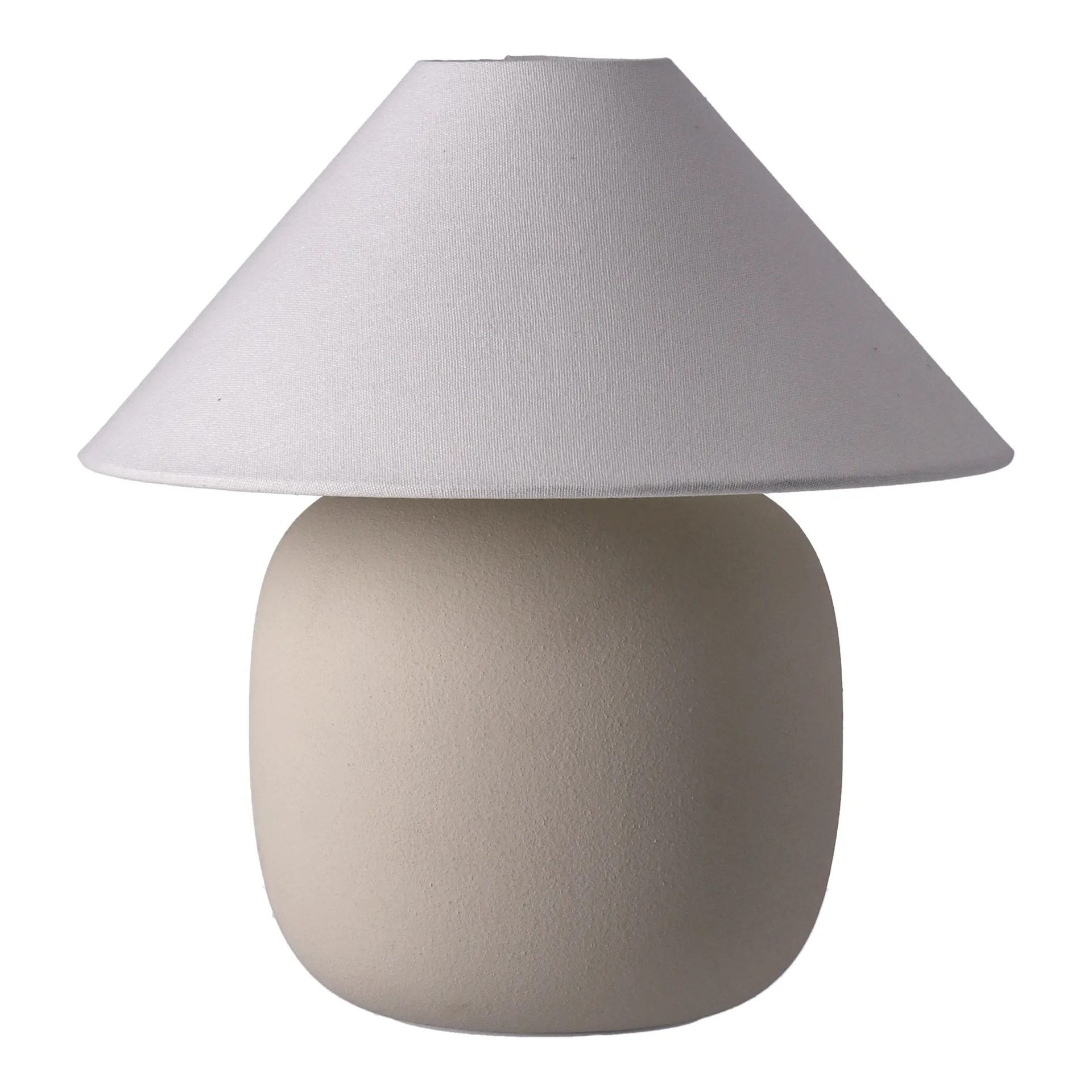 Boulder pöytävalaisin 29 cm beige-white,  Scandi Living