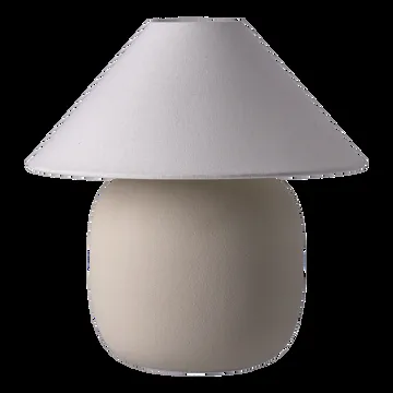 Boulder pöytävalaisin 29 cm beige-white - Scandi Living
