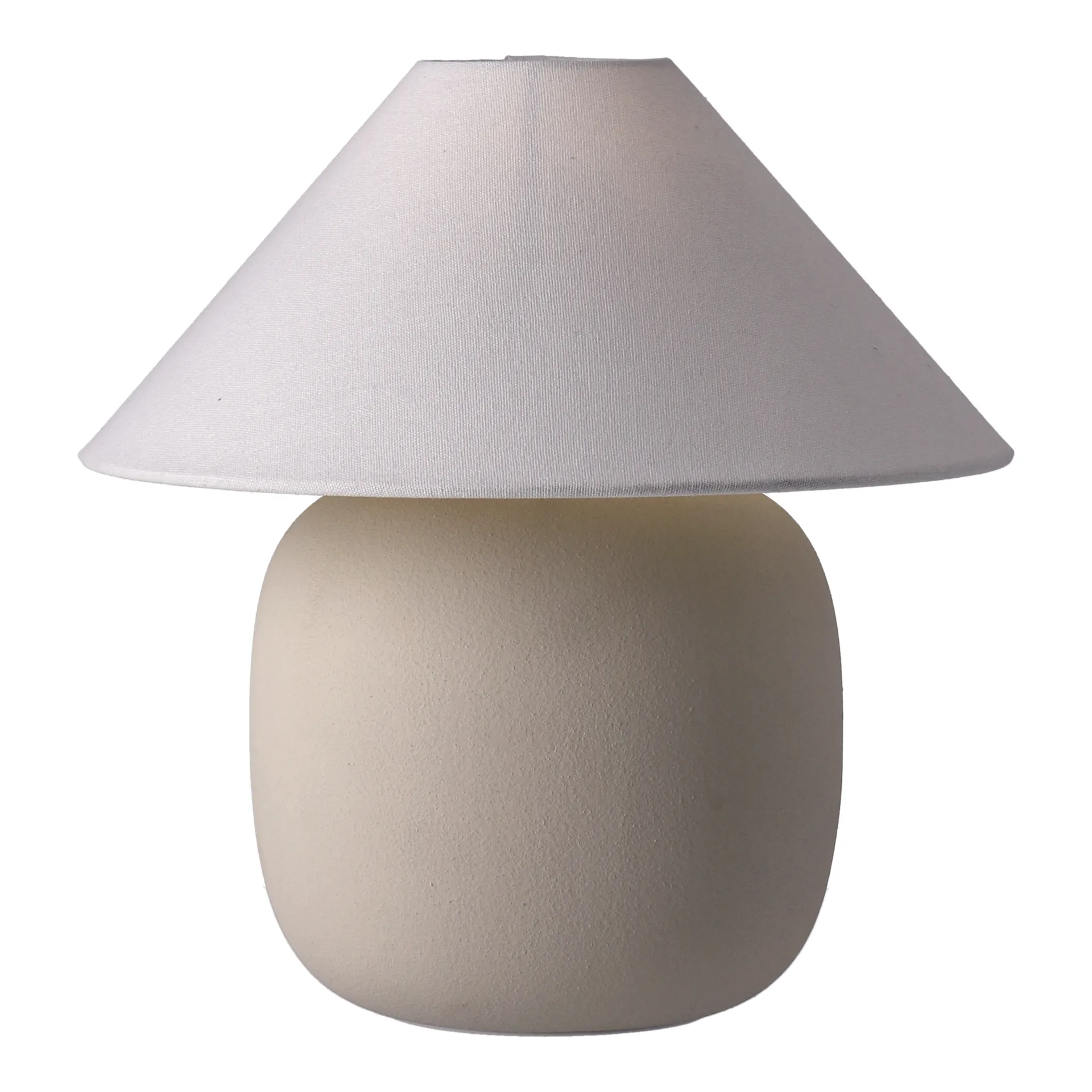 Boulder pöytävalaisin 29 cm beige-white,  Scandi Living