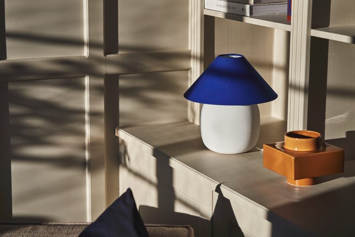 Boulder pöytävalaisin 29 cm white-cobolt Scandi Living