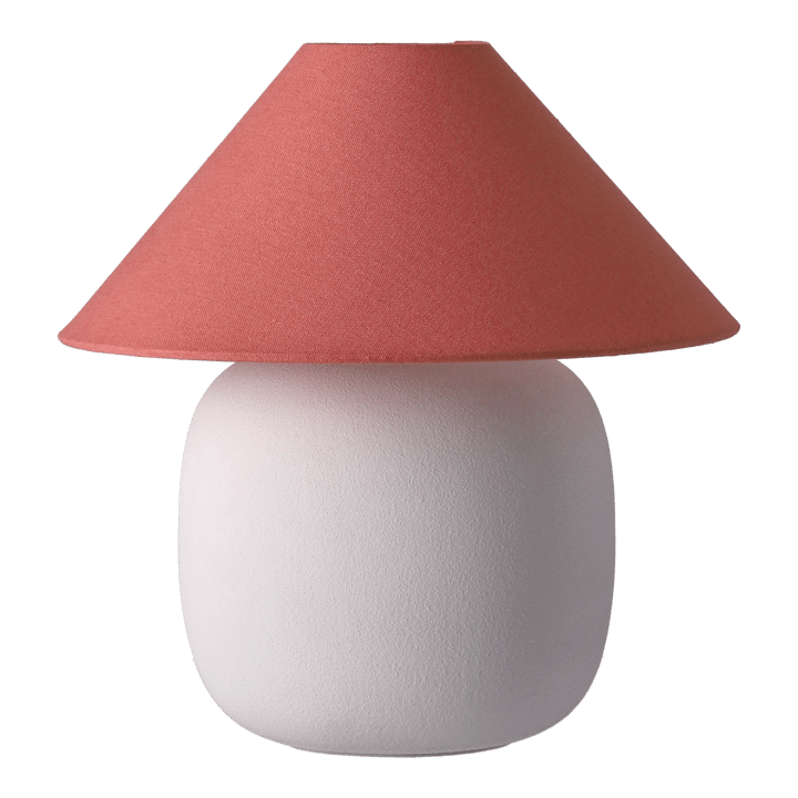 Boulder pöytävalaisin 29 cm white-peach Scandi Living