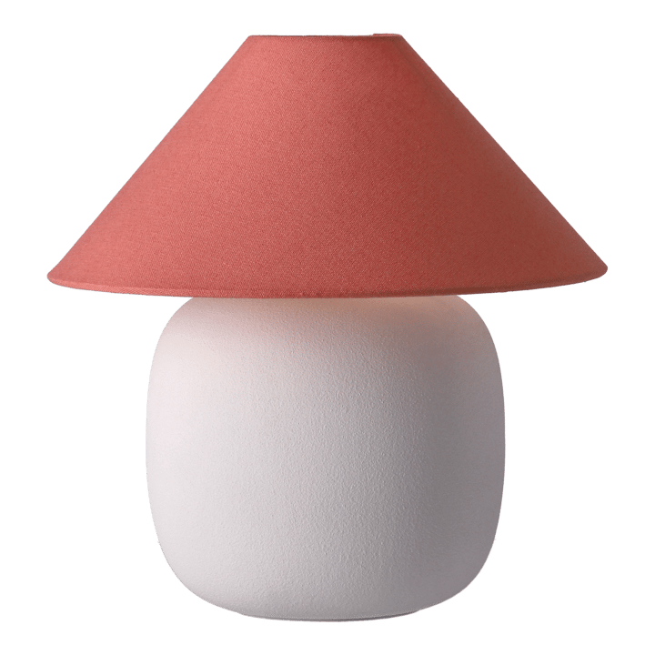 Boulder pöytävalaisin 29 cm white-peach Scandi Living