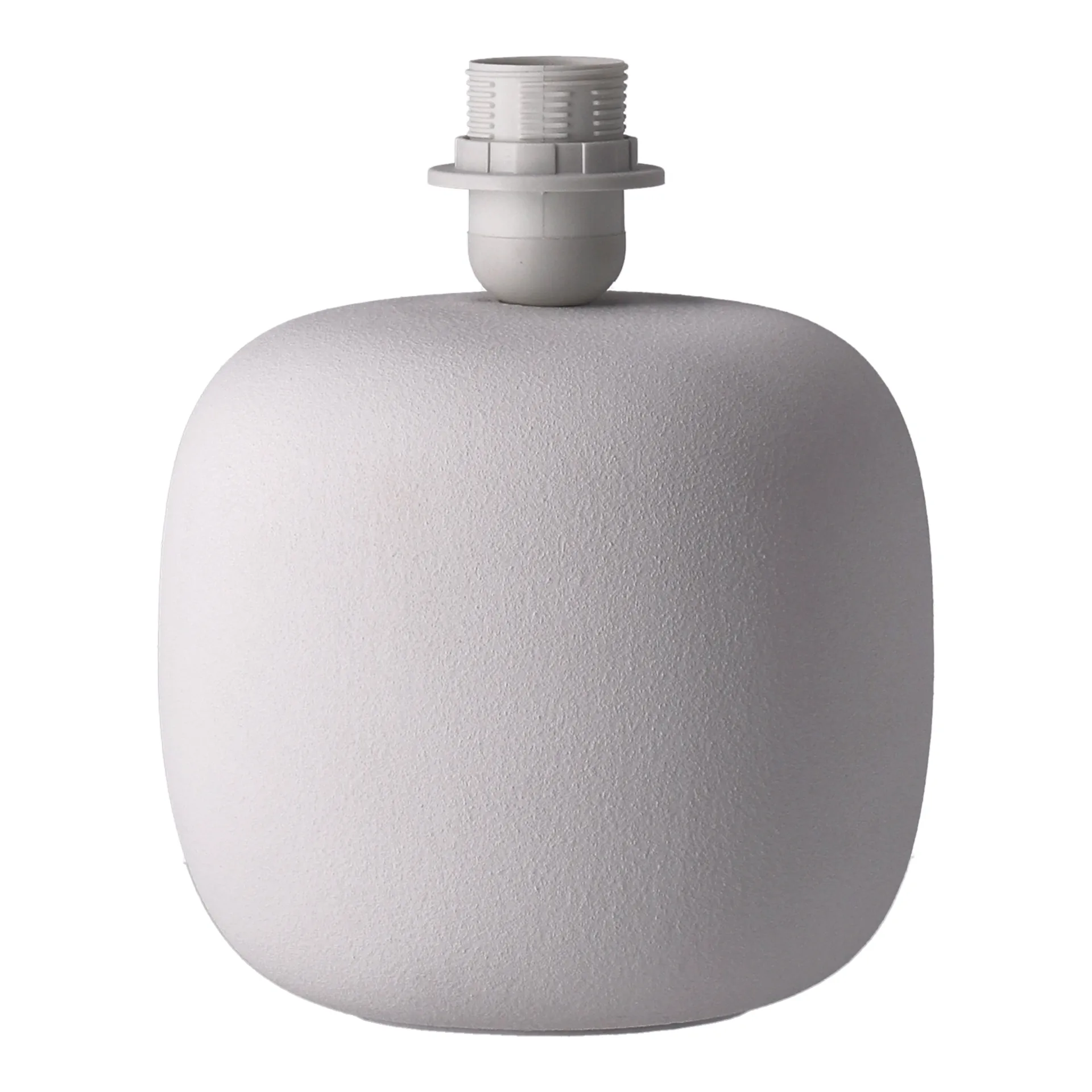 Boulder pöytävalaisin 29 cm white-pleated white,  Scandi Living