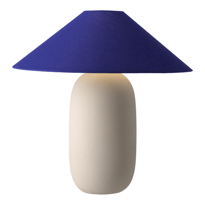 Boulder pöytävalaisin 48 cm beige-cobolt Scandi Living