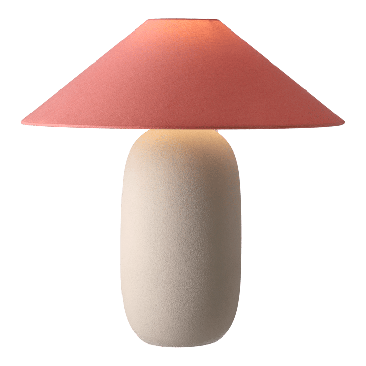 Boulder pöytävalaisin 48 cm beige-peach Scandi Living