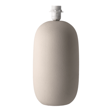 Boulder pöytävalaisin 48 cm beige-pleated white - undefined - Scandi Living