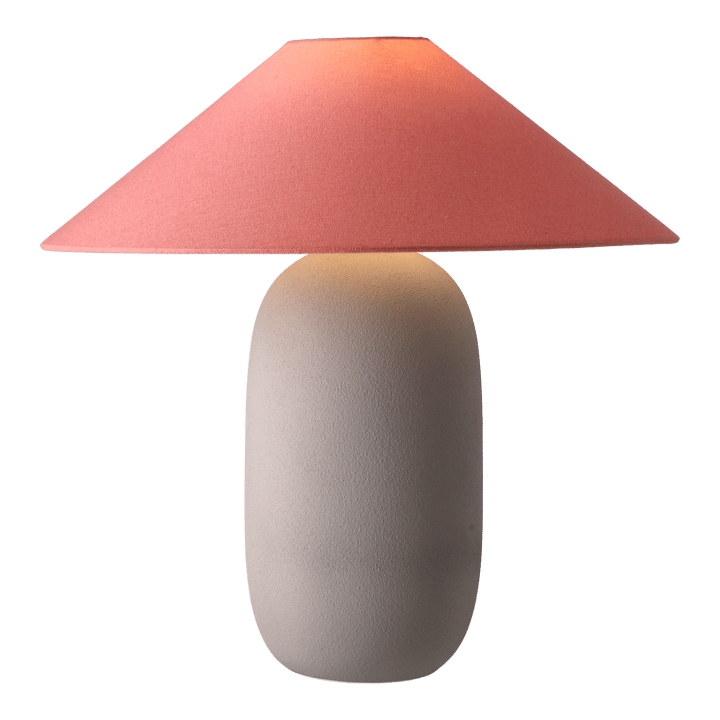 Boulder pöytävalaisin 48 cm grey-peach Scandi Living