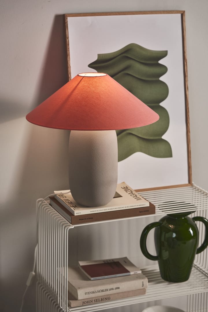 Boulder pöytävalaisin 48 cm grey-peach Scandi Living