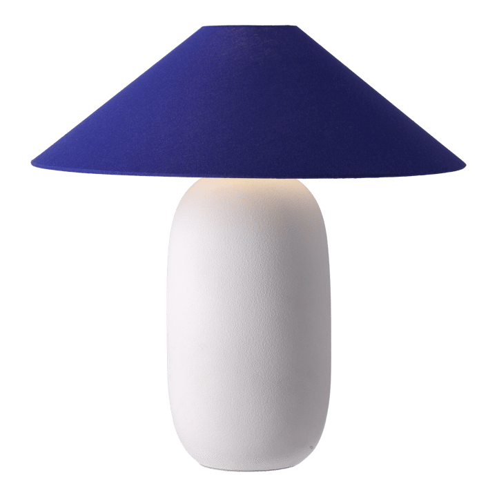 Boulder pöytävalaisin 48 cm white-cobolt Scandi Living